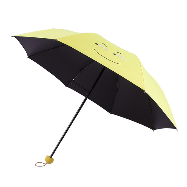 深圳市精銘鑫雨傘制品有限公司-雨傘廠家低價促銷三折黑膠折疊傘
